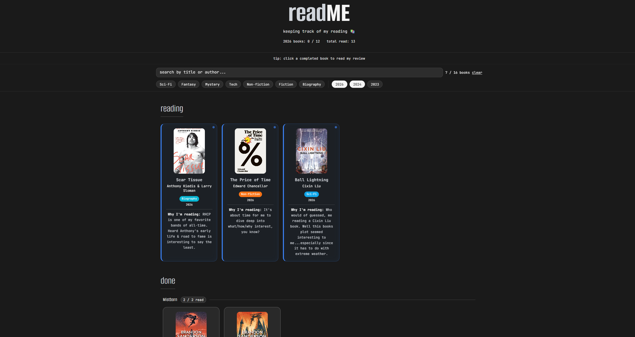 readME screenshot